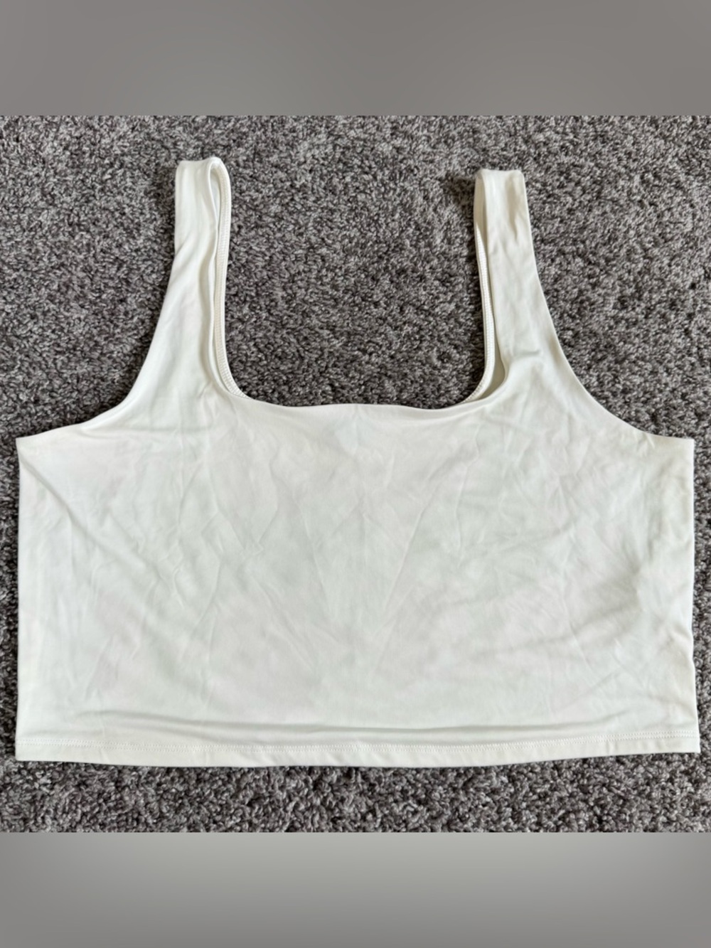 Express White Body Contour Tank Top - White Size XL (A-78)